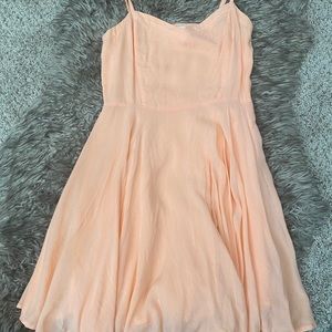 Coral talulu Aritzia dress